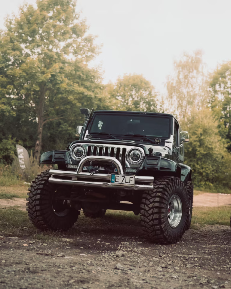 jeep wypolerowany